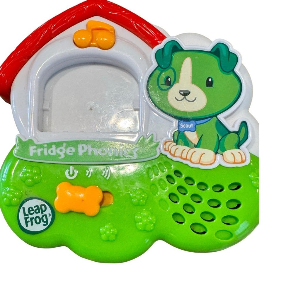 LeapFrog Fridge Phonics Magnetic Letter Set Scout Dog Alphabet Toy Complete 26pk - Picture 2 of 4